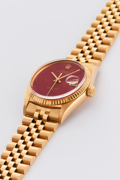 1971 Rolex Oyster Perpetual Datejust 18k Yellow Gold