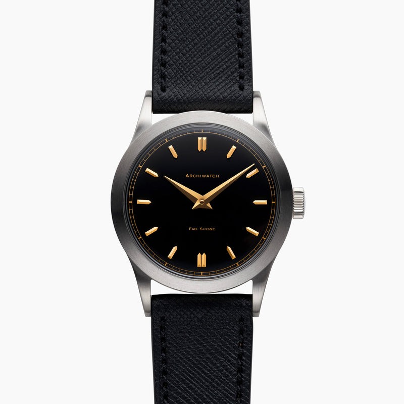 2024 ARCHIWATCH "ORIGINAL" 2525-1 GOLD/STEEL DIAL LIMITED EDITION OF 25 TIMEPIECES