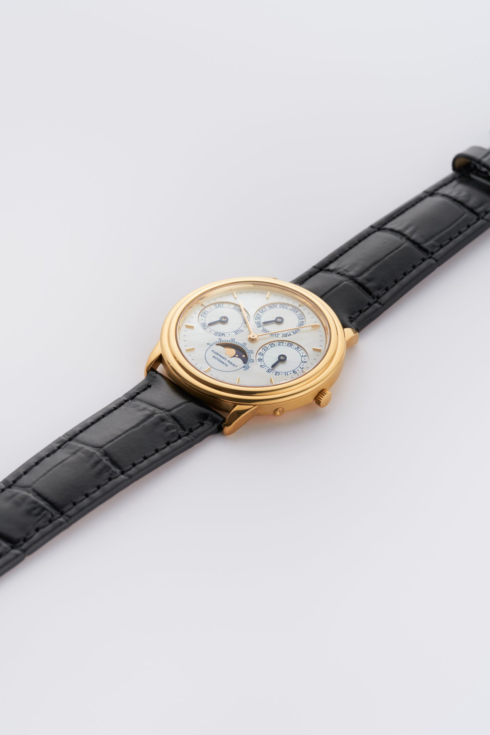 専用3 1990 Audemars Piguet Quantième Perpetual Calendar 18k yellow Gold