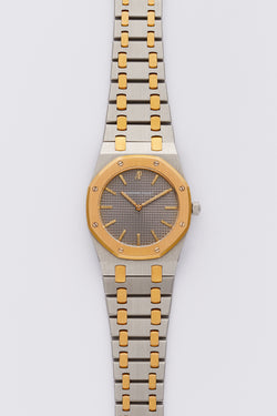 1990s Audemars Piguet Royal Oak Gold / Steel Mid-Size Grey Dial 56303SA