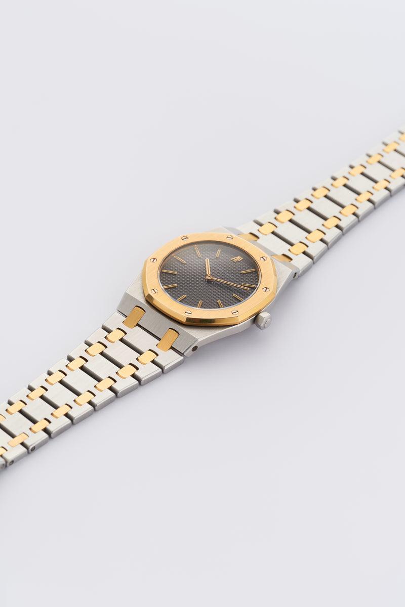 1990s Audemars Piguet Royal Oak Gold / Steel Mid-Size Grey Dial 56303SA