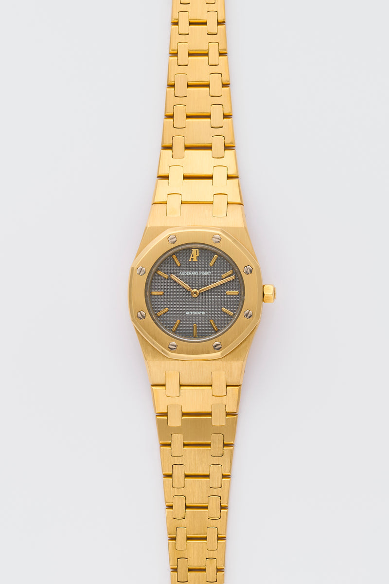 1977 Audemars Piguet Royal Oak II 18k Yellow Gold Grey Dial 8638BA
