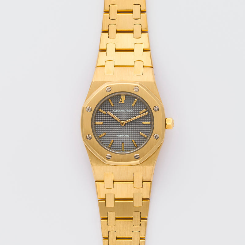 1977 Audemars Piguet Royal Oak II 18k Yellow Gold Grey Dial 8638BA