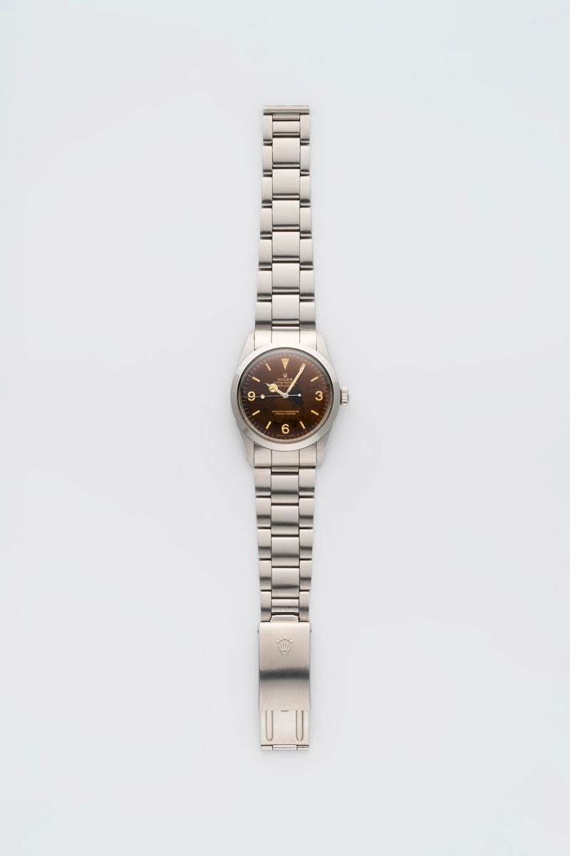 1967 Rolex Oyster Perpetual Explorer Tropical brown Dial 1016