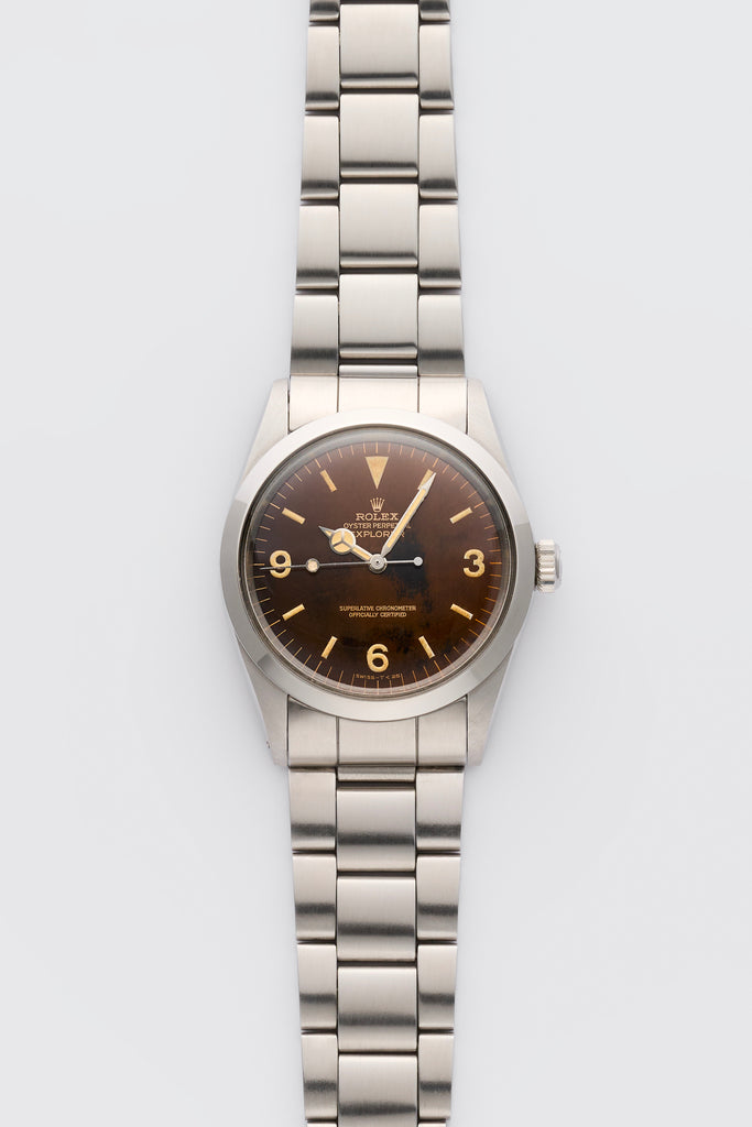1967 Rolex Oyster Perpetual Explorer Tropical brown Dial 1016
