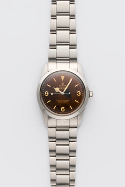 1967 Rolex Oyster Perpetual Explorer Tropical brown Dial 1016