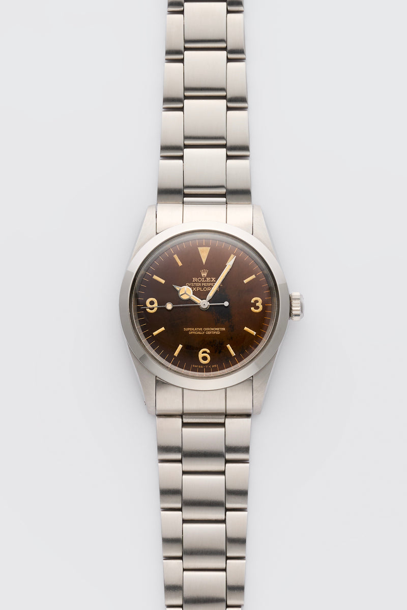 1967 Rolex Oyster Perpetual Explorer Tropical brown Dial 1016