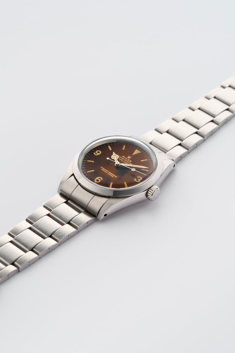 1967 Rolex Oyster Perpetual Explorer Tropical brown Dial 1016