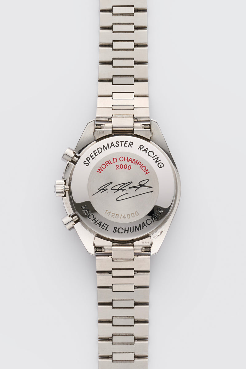 1999 Omega Speedmaster Racing "Michael Schumacher" World Champion 2000 Limited Edition 1428/4000 3517.30