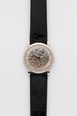 1970s Audemars Piguet Ultra Thin Skeleton 18k White Gold 5214BC