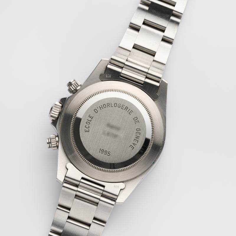 1995 Tudor Oysterdate Chronograph "Small Block" Ecole d'horlogerie de Genève 79280 with COSC Papers