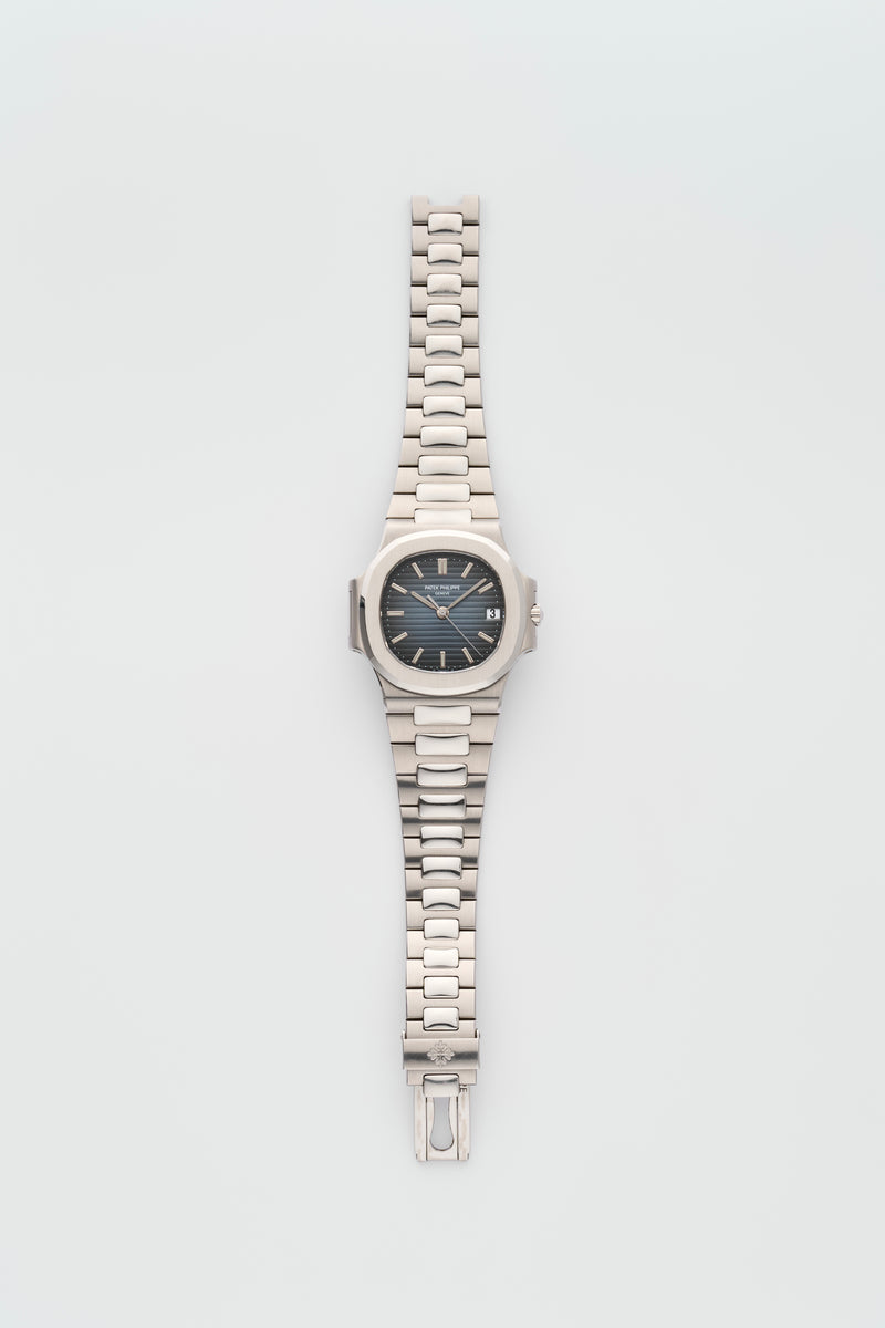 1990s Patek Philippe Nautilus Blue Dial 3800