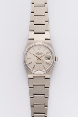 1980 Rolex Oysterquartz Datejust Silver Dial 17000