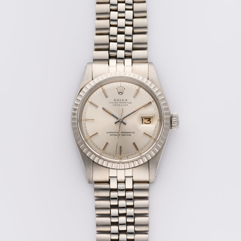 1974 Rolex Oyster Perpetual Datejust Silver Dial 1603