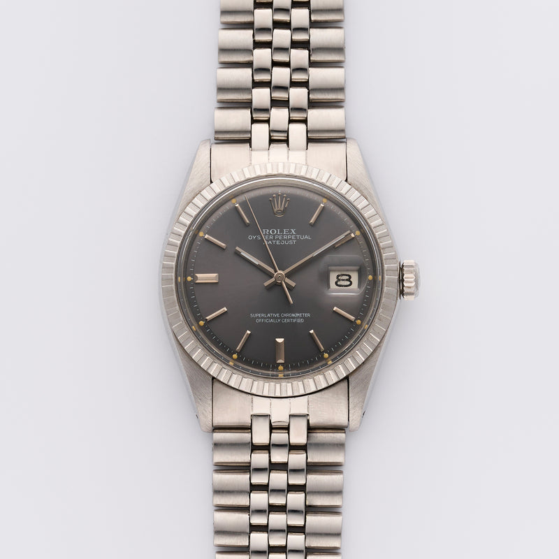 1973 Rolex Oyster Perpetual Datejust Grey Dial 1603