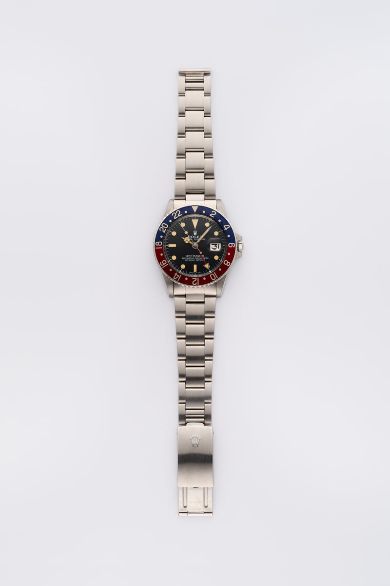 1972 Rolex Oyster Perpetual GMT-Master Mk2 Pepsi Bezel 1675