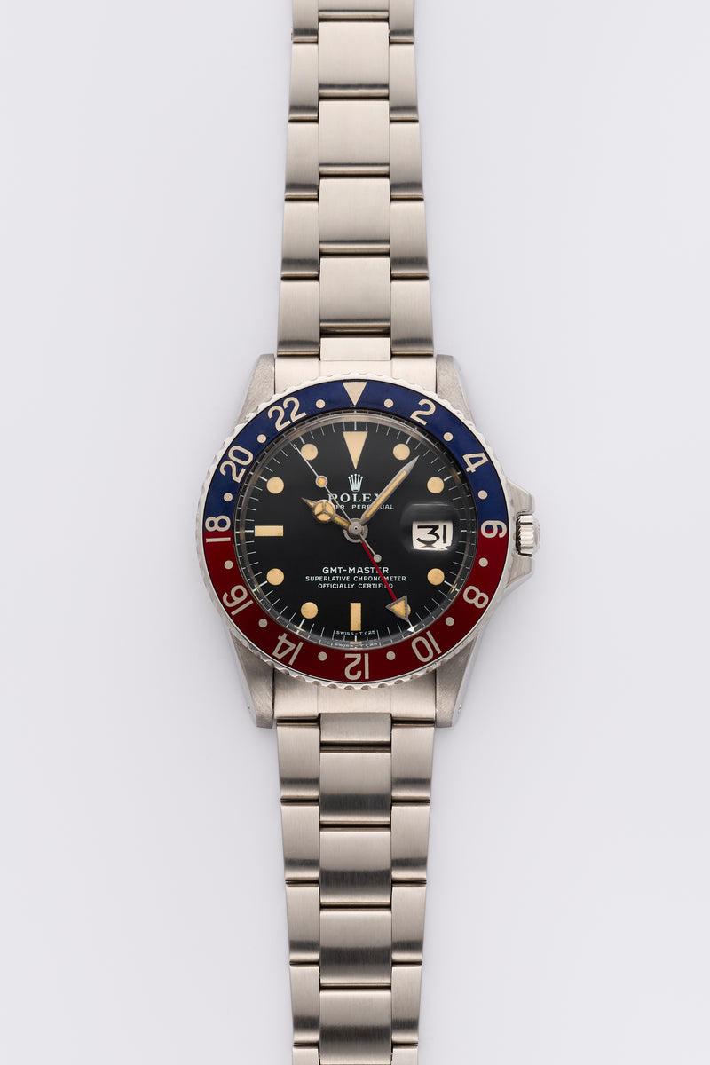 1972 Rolex Oyster Perpetual GMT-Master Mk2 Pepsi Bezel 1675