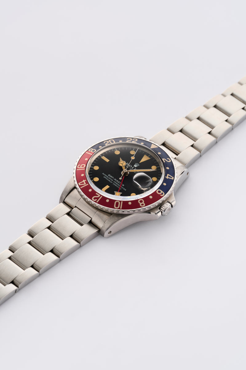 1972 Rolex Oyster Perpetual GMT-Master Mk2 Pepsi Bezel 1675