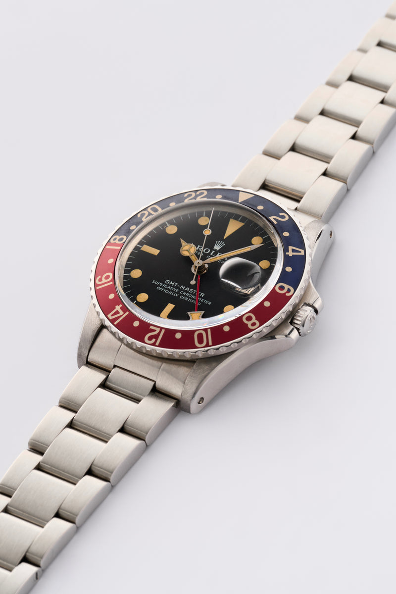 1972 Rolex Oyster Perpetual GMT-Master Mk2 Pepsi Bezel 1675