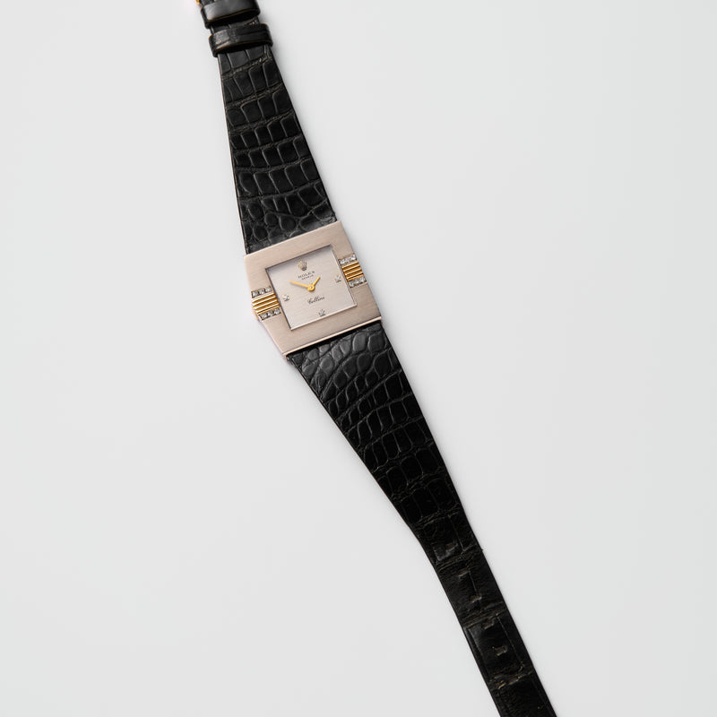 1981 Rolex Cellini Asymmetrical King Midas 18k White Gold 4143