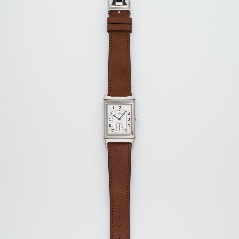1990s Jaeger-LeCoultre Reverso Grande Taille Silver Dial 270.86.2