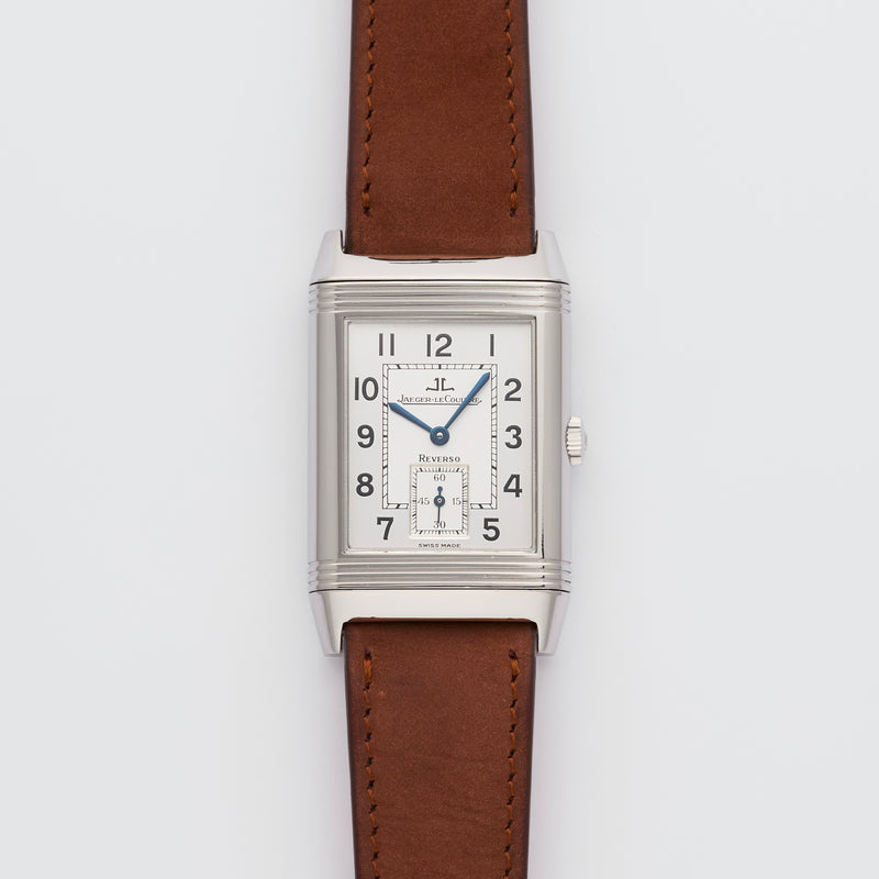 1990s Jaeger-LeCoultre Reverso Grande Taille Silver Dial 270.86.2