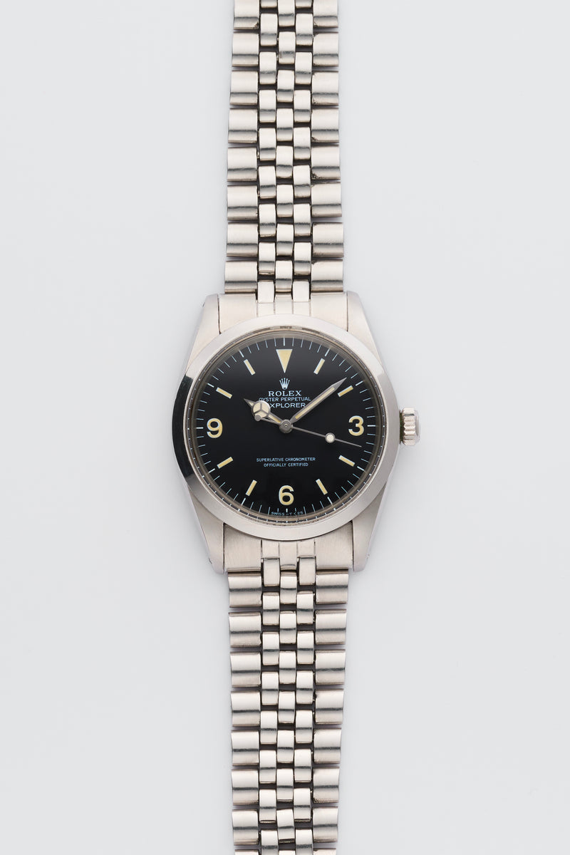 1981 Rolex Oyster Perpetual Explorer 1016 Matte Dial with Punched Papers