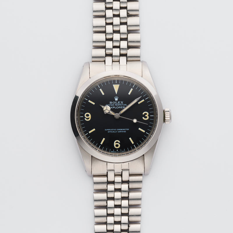 1981 Rolex Oyster Perpetual Explorer 1016 Matte Dial with Punched Papers