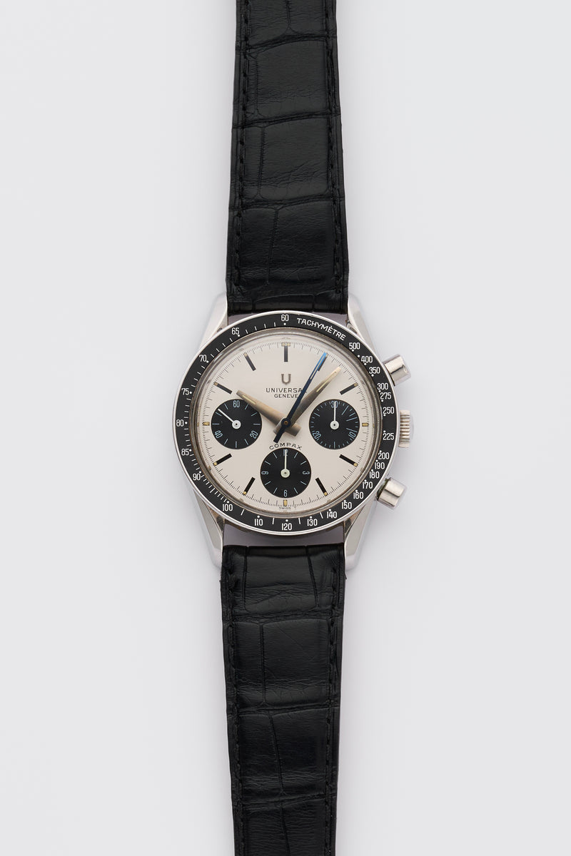 1966 Universal Geneve Compax Chronograph "Nina Rindt" Panda Dial MK1 885103/02