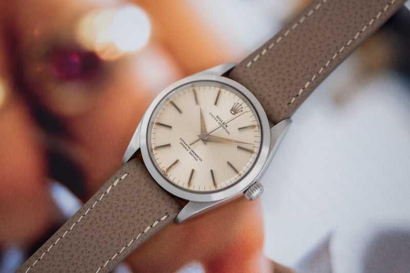 1962 Rolex Oyster Perpetual Silver "Swiss" Dial 1002