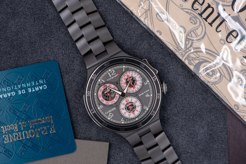Full Set 2022 F.P. Journe Linesport Centigraphe S Slate Grey Calibre 1506