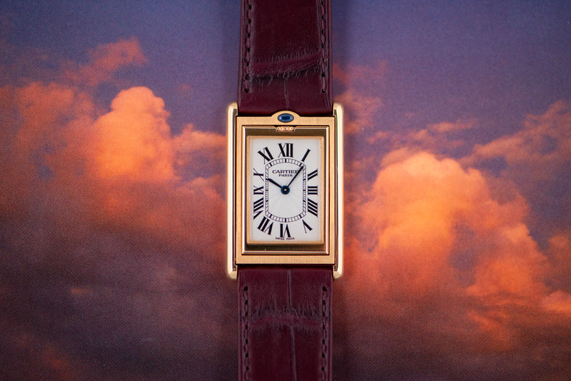 2000 Cartier Tank Basculante 18k Yellow Gold Limited Edition 365 pieces 2391