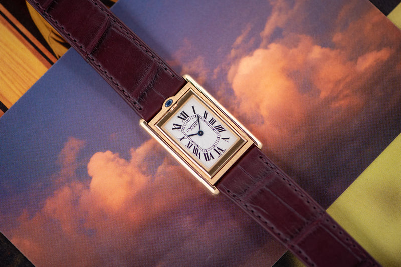 2000 Cartier Tank Basculante 18k Yellow Gold Limited Edition 365 pieces 2391