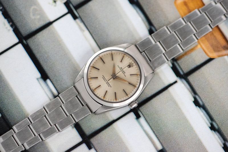 1962 Rolex Oyster Perpetual Silver "Swiss" Dial 1002