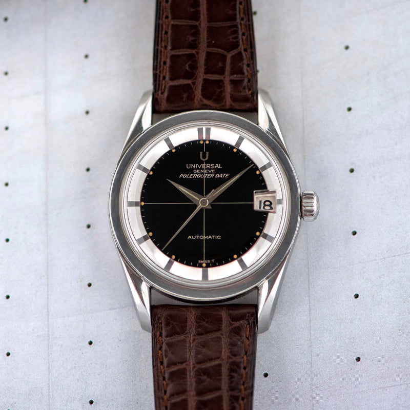 1960s Universal Genève Polerouter Date 204612-2