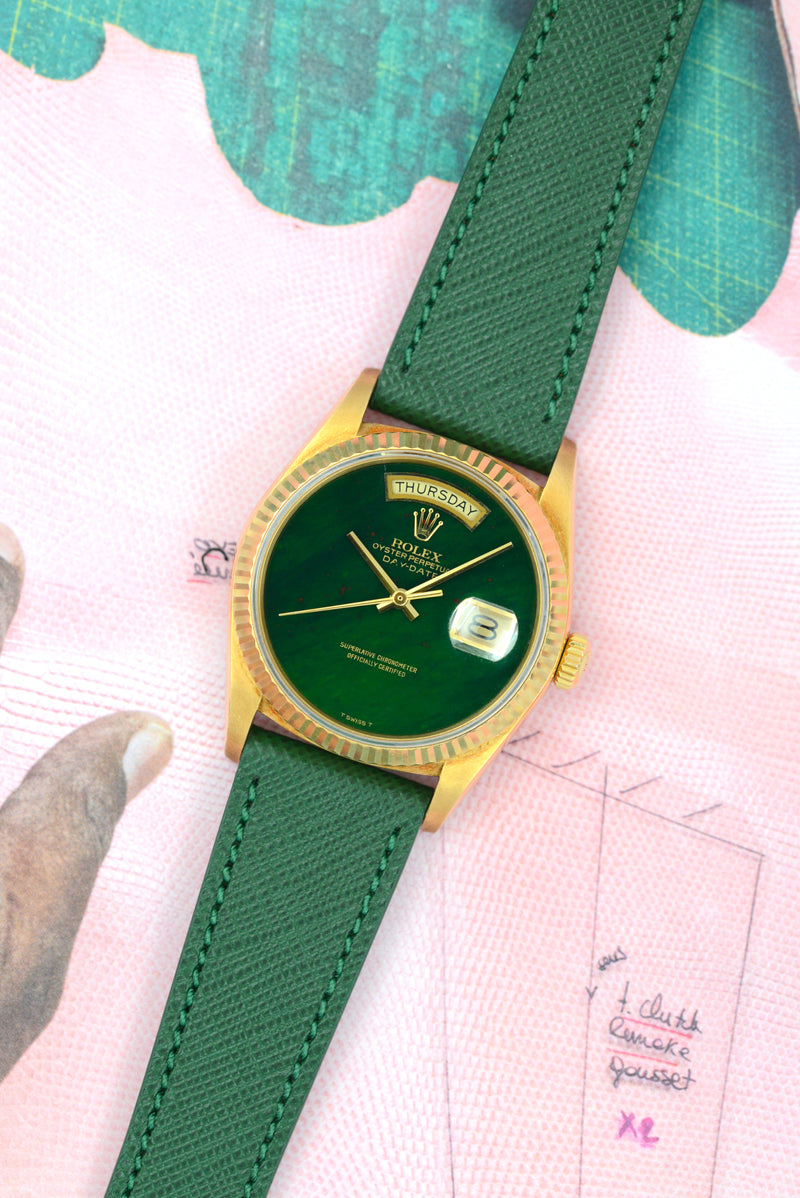 1987 Rolex Oyster Perpetual Day-Date 18k Yellow Gold "Bloodstone" Jasper Dial 18038