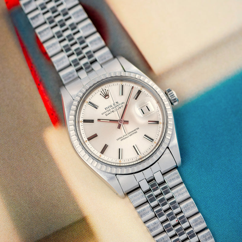 1969 Rolex Oyster Perpetual Datejust Silver Dial 1603