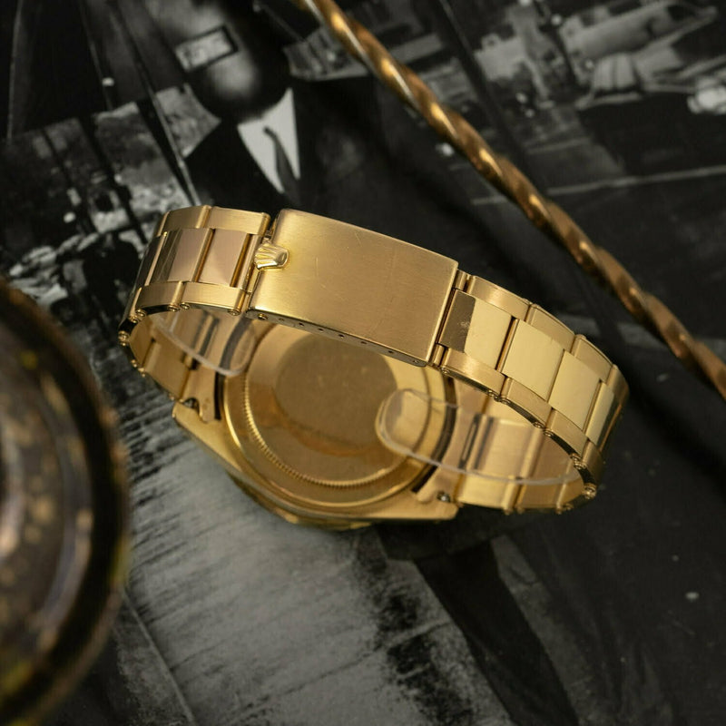 1973 Rolex Oyster Perpetual GMT Master 18k Yellow Gold "Nipple" Dial 1675/8
