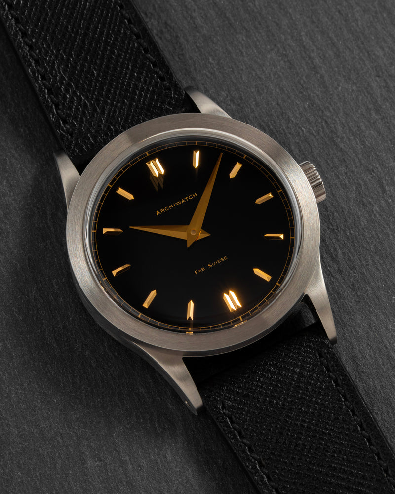 2024 ARCHIWATCH "ORIGINAL" 2525-1 GOLD/STEEL DIAL LIMITED EDITION OF 25 TIMEPIECES