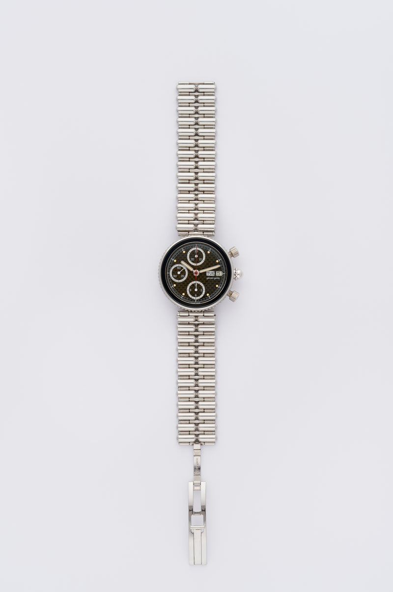 1990s Gérald Genta Gefica Chronograph Tropical Dial 2989/7