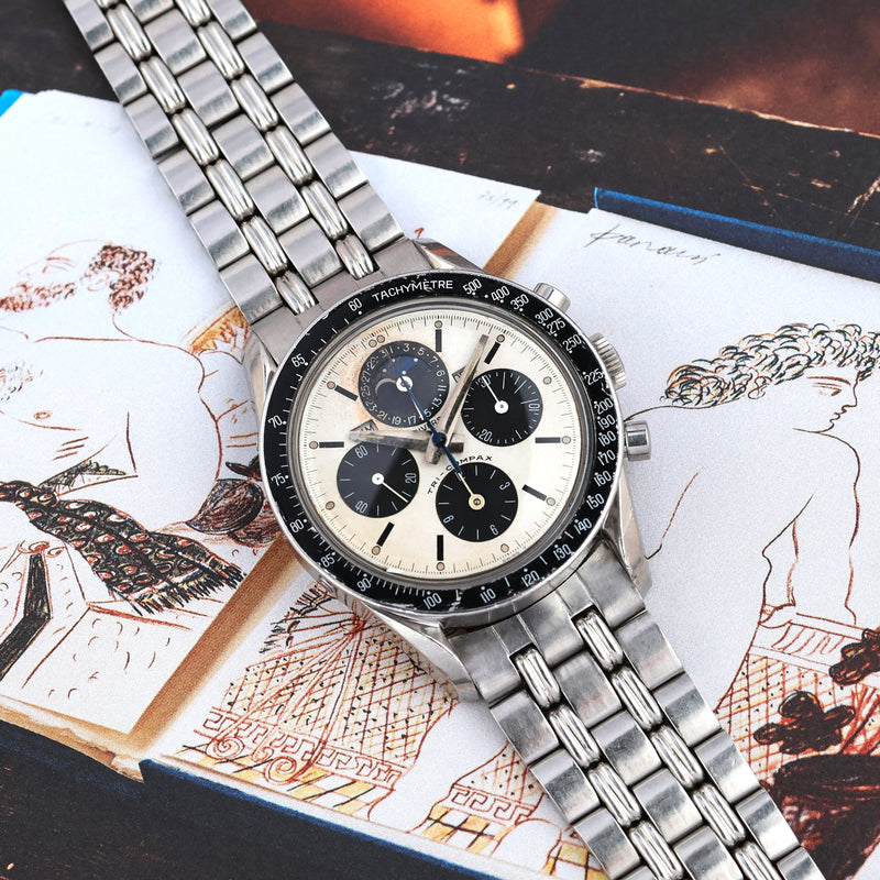 1964 Universal Geneve Tri-Compax Chronograph "Eric Clapton" Panda Dial MK1 881101/01