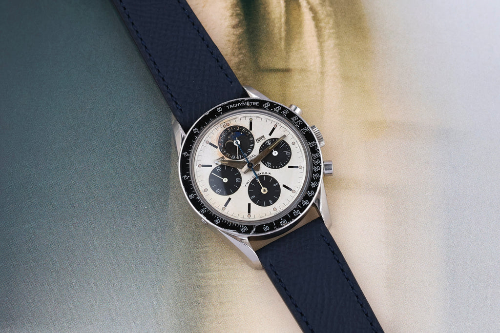 コンバットクイーン 1964 Universal Geneve Tri-Compax Chronograph 
