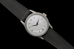 2023 The Archiwatch Anonymous "Two-Tone" Vertical Brushed Silver Dial 2510-2 #13/25