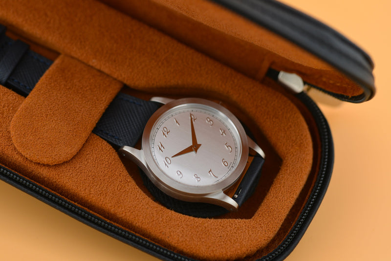 2023 The Archiwatch Anonymous "Classic" Vertical Brushed Silver Dial 2510-3 #19/25