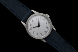 2023 The Archiwatch Anonymous "Classic" Vertical Brushed Silver Dial 2510-3 #19/25