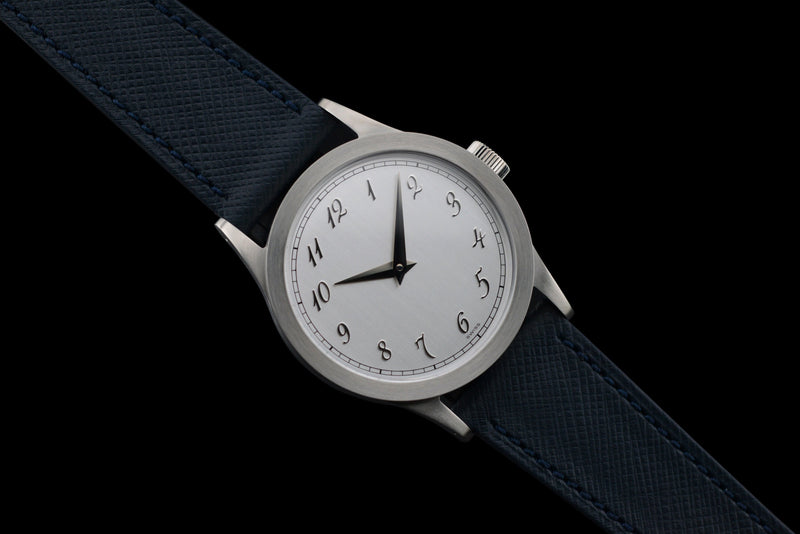 2023 The Archiwatch Anonymous "Classic" Vertical Brushed Silver Dial 2510-3 #19/25