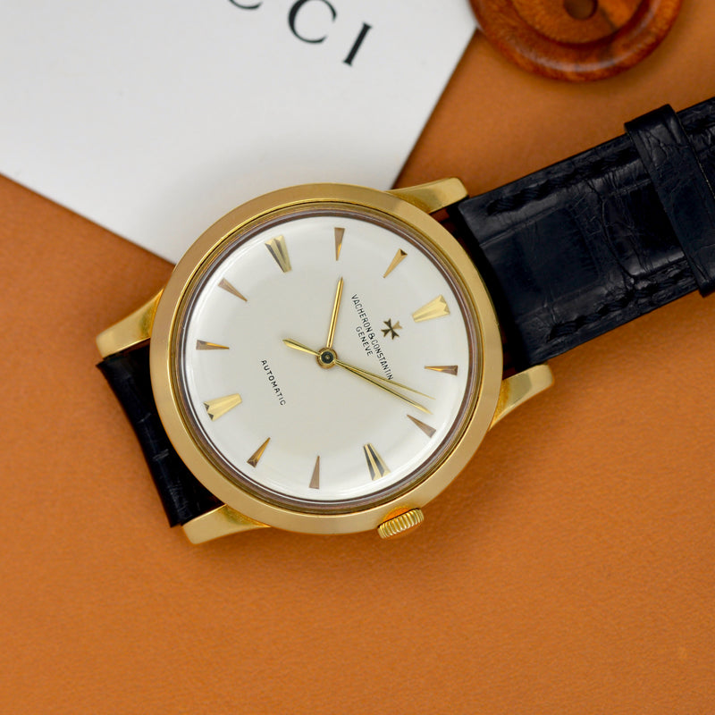 1950s Vacheron Constantin Calatrava 18k Yellow Gold 6038