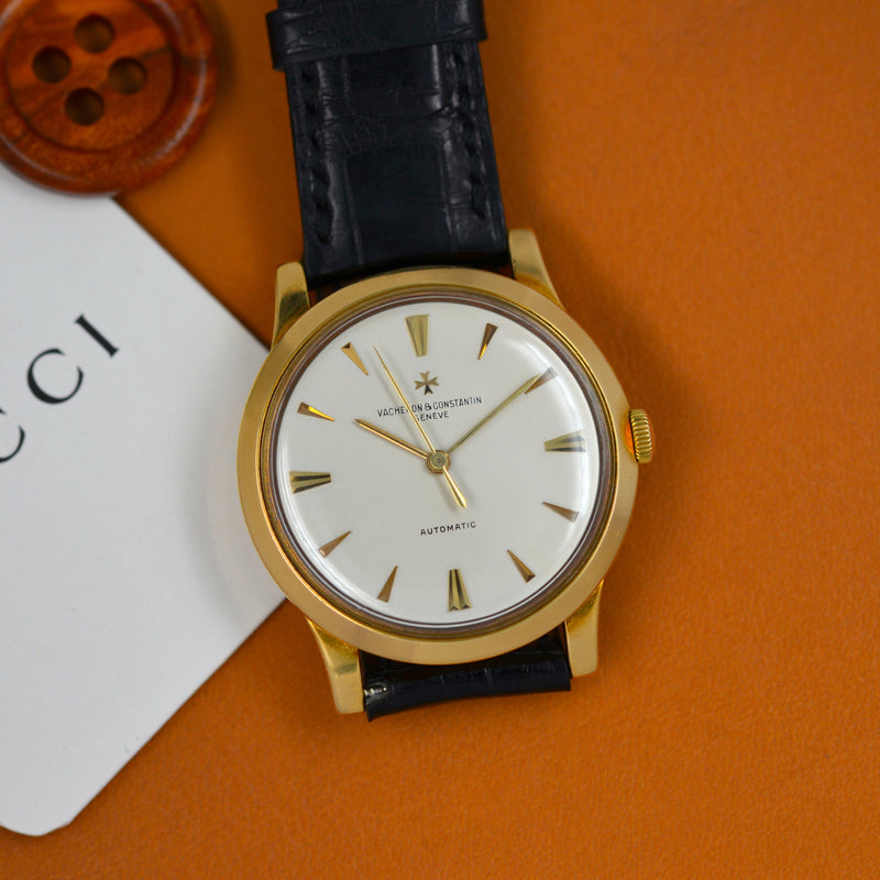 1950s Vacheron Constantin Calatrava 18k Yellow Gold 6038
