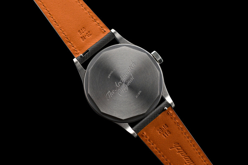 2023 The Archiwatch Anonymous "Original" Salmon Vertical brushed Dial 2510-1 #4/25