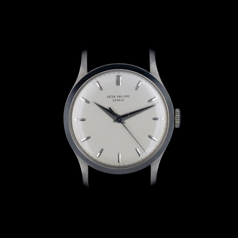 1964 Patek Philippe "Calatrava" 18k White Gold Oversize 570